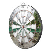 Gletschersee im Rocky Mountains Dartscheibe (Vorderseite rechts)