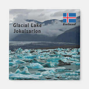 Gletschersee Jokulsarlon - Island Magnet