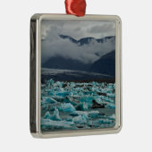 Gletschersee Jokulsarlon - Island Ornament Aus Metall (Rechts)