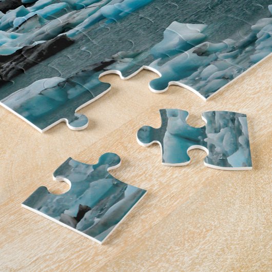 Gletschersee Jokulsarlon - Island Puzzle (Seite)