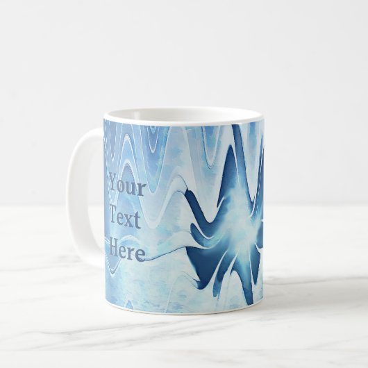 Gletschersee Kaffeetasse (Vorderseite Links)