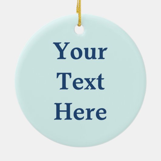 Gletschersee Keramikornament (Hinten)