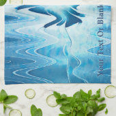 Gletschersee Küchentuch (Gefaltet)