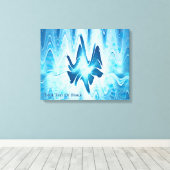 Gletschersee Leinwanddruck (Insitu (Holzboden))