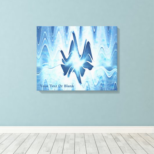 Gletschersee Leinwanddruck (Insitu (Holzboden))