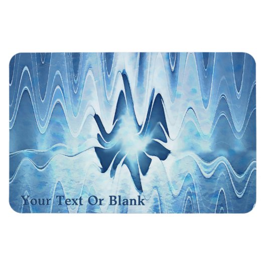 Gletschersee Magnet (Horizontal)