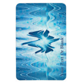 Gletschersee Magnet (Vertikal)