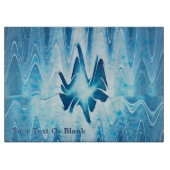 Gletschersee Schneidebrett (Vorderseite)