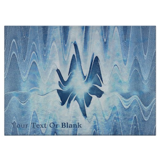 Gletschersee Schneidebrett (Vorderseite)