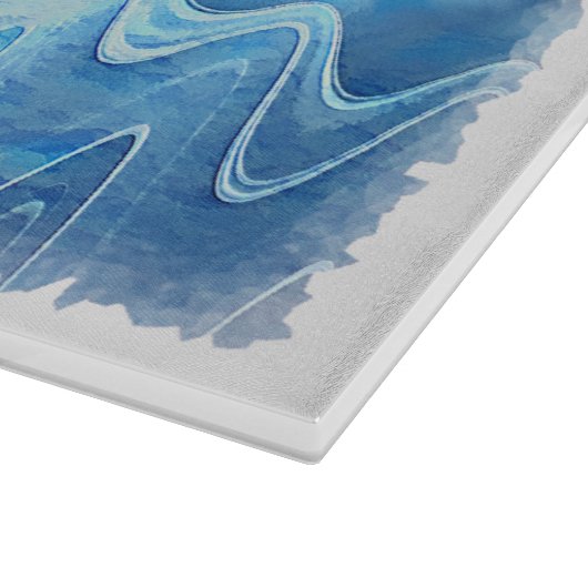 Gletschersee Schneidebrett (Ecke)