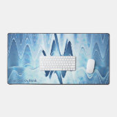Gletschersee Schreibtischunterlage (Tastatur & Maus)