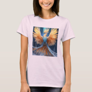 "Gletscherspalte: Majestic Ice Phoenix" T-Shirt