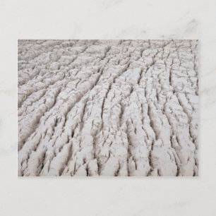 Gletscherspalten im Nationalpark Denali, Alaska Postkarte