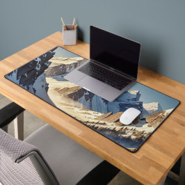 Gletscherspitzen Schreibtischunterlage