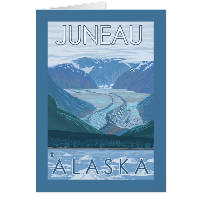Gletscherszene - Juneau, Alaska (Vorne)