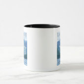 Gletscherszene - Latouche, Alaska Tasse (Zentrum)
