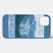 Gletscherszene - Valdez, Alaska Case-Mate iPhone Hülle (Rückseite (Horizontal))