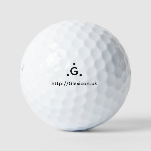 Glexicon UK Bridgestone  Golfball (Vorderseite)