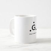 Glexicon UK Kaffeetasse (Vorderseite Links)