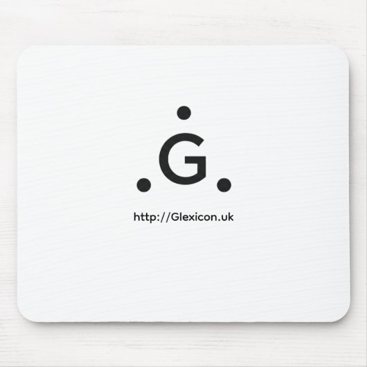 Glexicon UK Mousepad (Vorne)