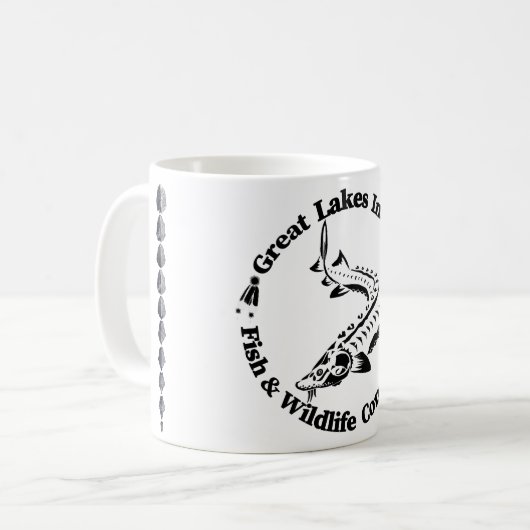 GLI-FWC - Sturg Logo & Scutes - Coffee Mug Kaffeetasse (Vorderseite Links)