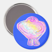 Glick den Golem Magnet (Vorderseite/Rückseite)