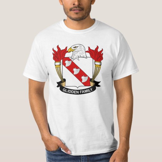 Glidden Familienwappen T-Shirt (Vorderseite)