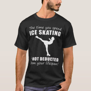 Glide & Giggle! Ice-Skaten - Kein Einfluss auf Ihr T-Shirt