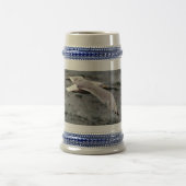 Glide Gray/Blue 22 oz Stein Bierglas (Mittel)