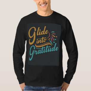 Glide in Dankbarkeit: Jungs' T - Shirt Design