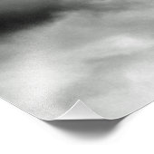 Glider fliegen in grauer Luft Fotodruck (Ecke)