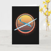 Glider Glider Glider Pilot Karte (Gelbe Blume)