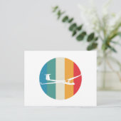 Glider | Gliedmaße des Segelflugzeugs Postkarte (Stehend Vorderseite)