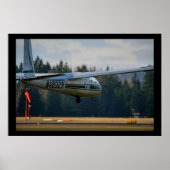 Glider Landing Poster (Vorne)
