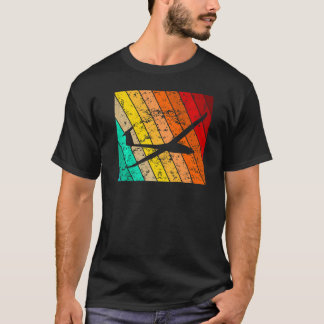 Glider Pilot Glider Glider Vintag Retro T-Shirt
