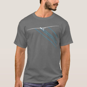 Glider Pilot-Segelflugverfahren T-Shirt