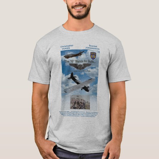 Glider Pilot T - Shirt des Zweiten Weltkriegs (Vorderseite)