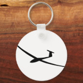 glider sailplane schlüsselanhänger (Vorderseite)