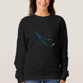 Glider Sky Soar Flight Sailplane Aviator Pilot Sweatshirt (Vorderseite)