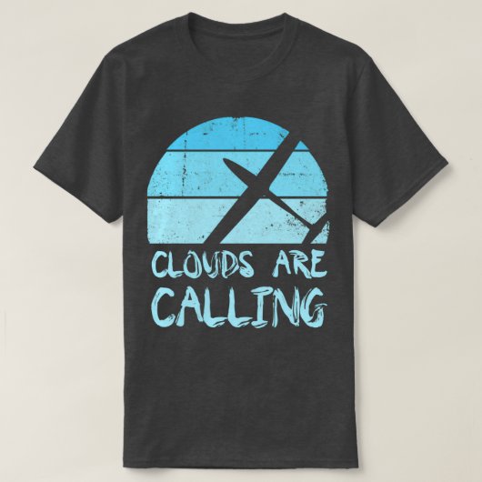 Glider soaring Glider pilot 9  T-Shirt (Design vorne)