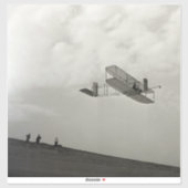 Glider Test Flight Aviation Wright Brothers Aufkleber (Blatt)