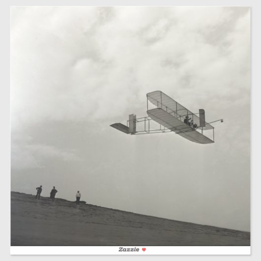 Glider Test Flight Aviation Wright Brothers Aufkleber (Blatt)