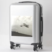 Glider Test Flight Aviation Wright Brothers Aufkleber (Koffer)