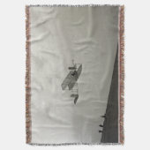 Glider Test Flight Aviation Wright Brothers Decke (Vorderseite Vertikal)