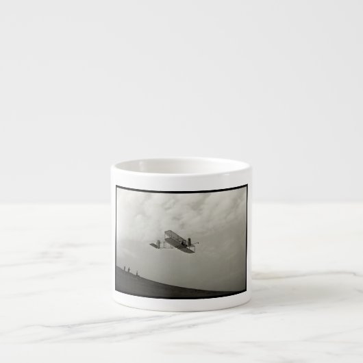 Glider Test Flight Aviation Wright Brothers Espressotasse (Vorderseite)