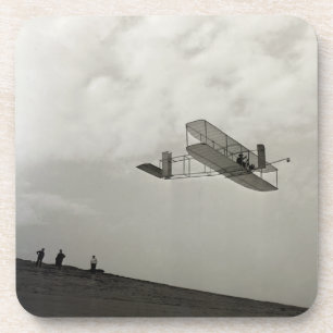 Glider Test Flight Aviation Wright Brothers Getränkeuntersetzer