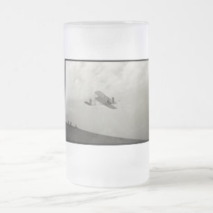 Glider Test Flight Aviation Wright Brothers Mattglas Bierglas