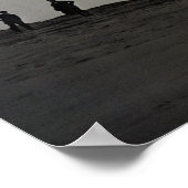 Glider Test Flight Aviation Wright Brothers Poster (Ecke)