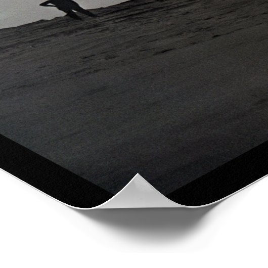 Glider Test Flight Aviation Wright Brothers Poster (Ecke)