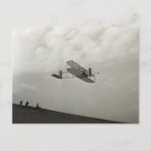 Glider Test Flight Aviation Wright Brothers Postkarte (Vorderseite)